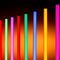 JTUBEX1 - Battery LED Tube RGB+ A + M Wireless DMX