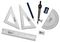 W2146024 - Admiral Blue Geometry & Maths Essentials Set