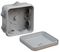 325-990 - IP54 Polypropylene 8 Entry Junction Box Enclosure - 90x90x45mm