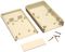 1593QGY - IP54 ABS Handheld Enclosure with Battery Compartment and Removable Panel - 112x66x28mm