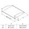 R1194/1UG - 1U 19" Rack Shelf, Grey
