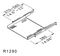 R1290/1G - 19" Sliding Rack Shelf, Grey - 1U