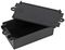 400-011 - Black ABS Potting Box with Lid and Mounting Lugs - 65x38x22mm