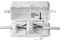 DEKSB-002 - Debox S, 4-Pole In-Line Junction Box with Terminal Block