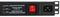 PDU-8WS-V-UK-M-SP-1U - 1U 8 Way 13A Mains Sockets to IEC C20 Socket Surge Protected Vertical PDU
