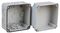 PB6110110110 - IP67 Thermoplastic Junction Box Enclosure - 110x110x110mm