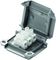 HAPPY 1 - Gel Box Line Clear Junction Boxes with Gel Membrane, 45x37x24mm (LxWxH) - Pack of 2