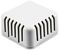 1551V1WH - IP30 Miniature Vented Enclosure, White, 40x40x20mm