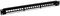 PPAN-24-THRU - 24 Port Cat5e Feedthrough Patch Panel