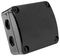 QOE8553BLK - Q-Nect Weatherproof Enclosure, Black, IP66
