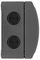QOE8553AGY - Q-Nect Weatherproof Enclosure, Grey, IP66