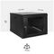 CAB-WFP55-6U500 - 19" Wall-Mounted Data Cabinet Flat Pack, 6U, 500mm Depth