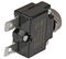 W57-XB1A4A10-15. - Thermal Circuit Breaker, W57, 15A, 1 Pole, 50V DC, 250V AC, Panel