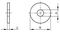 M10 id x 30MM od Mu - M10 x 30mm Steel BZP Penny Mudguard Washers, 50 Pack