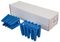EXP5 - 10mm x 44mm Blue Nylon Wall Plugs, 100 Pack