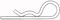 R CLIP, 5MM, PK10 - 5mm R Clip, 10 Pack