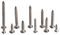 950295 - A2 Stainless Steel Self-Tapping Screws Kit, 570 Piece