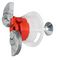 GP188 - Red Plasterboard Fixings Requiring 18mm Hole, 8 Pack