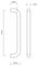 4721.20.300.SS - 300mm D Pull Handle Round Bar, Stainless Steel