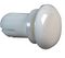 SR 2664W - 9.2mm x 5mm Nylon Snap Rivet, White 100 Pack