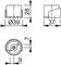 AR123A - Aluminium Round Shielded Door Stop