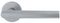 NB324/60-SP-SSS - NB324 Mitred Lever Door Handles on Rose, Stainless Steel