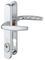 3625524 - Atlanta Long Fixing Aluminium Lever Security UPVC Double Glazed Door Handles, 70mm Door Thickness
