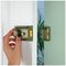 B-77-ENB-PB-60 - Traditional Night Latch Lock, Brass - 60mm Backset