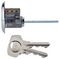 B-1109-SC - 1109 Replacement Rim Cylinder Lock with 2 Keys, Chrome