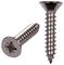 STCSK110SS - 4.8mm x 25mm Stainless Steel Pozidriv Countersunk Self Tapping Screws, 100 Pack