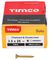 35025SOLOC - 3.5mm x 25mm Pozidriv Double Countersunk ZYP Solo Chipboard & Wood Screws, 200 Pack