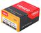 35025SOLOC - 3.5mm x 25mm Pozidriv Double Countersunk ZYP Solo Chipboard & Wood Screws, 200 Pack