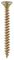 35050SOLOC - 3.5mm x 50mm Pozidriv Double Countersunk ZYP Solo Chipboard & Wood Screws, 200 Pack