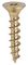 50025SOLOC - 5mm x 25mm Pozidriv Double Countersunk ZYP Solo Chipboard & Wood Screws, 200 Pack