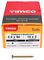 50050SOLOC - 5mm x 50mm Pozidriv Double Countersunk ZYP Solo Chipboard & Wood Screws, 200 Pack