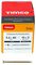 50080SOLOC - 5mm x 80mm Pozidriv Double Countersunk ZYP Solo Chipboard & Wood Screws, 200 Pack
