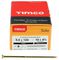 50120SOLOC - 5mm x 120mm Pozidriv Double Countersunk ZYP Solo Chipboard & Wood Screws, 100 Pack