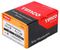 35035SOLOZ - 3.5mm x 35mm Pozidriv Double Countersunk ZP Solo Chipboard & Wood Screws, 200 Pack