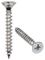 45035SOLOZ - 4.5mm x 35mm Pozidriv Double Countersunk ZP Solo Chipboard & Wood Screws, 200 Pack