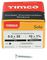50035SOLOZ - 5mm x 35mm Pozidriv Double Countersunk ZP Solo Chipboard & Wood Screws, 200 Pack