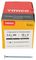 50080SOLOZ - 5mm x 80mm Pozidriv Double Countersunk ZP Solo Chipboard & Wood Screws, 200 Pack