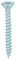60050SOLOZ - 6mm x 50mm Pozidriv Double Countersunk ZP Solo Chipboard & Wood Screws, 200 Pack