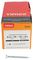 60070SOLOZ - 6mm x 70mm Pozidriv Double Countersunk ZP Solo Chipboard & Wood Screws, 200 Pack