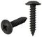 D03500 - 3.5mm x 19mm Pozidriv Flange Head Black Zinc Plated Self Tapping Screws, 50 Pack