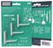 SH030-W - Nimble Plastic Storage Hooks, White - 3 Pack