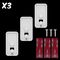 SH030-W - Nimble Plastic Storage Hooks, White - 3 Pack
