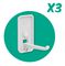 SH030-W - Nimble Plastic Storage Hooks, White - 3 Pack