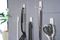 SH030-W - Nimble Plastic Storage Hooks, White - 3 Pack