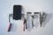 SH035-ALU - Wall Mounted Aluminium Storage Hook Rail Kit