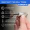 CFX124CS - M5 x 40mm Spike No Drill Self Driving Plasterboard Wall Fixings, 24 Pack
